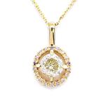 Zonder Minimumprijs - Hanger - 14 karaat Geel goud - 1.19ct., Sieraden, Tassen en Uiterlijk, Antieke sieraden