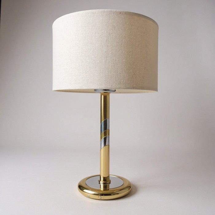 Bankamp Leuchten - Tafellamp - Goud en zilver - Messing,, Antiek en Kunst, Curiosa en Brocante