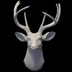 Beeld, Grande tête de cerf murale - 53 cm - Composiet, Nieuw