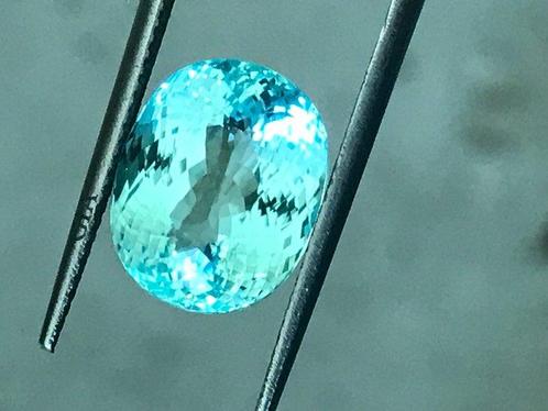 1 pcs Blauw, Groen Paraiba toermalijn - 7.65 ct -, Sieraden, Tassen en Uiterlijk, Edelstenen