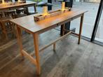 Hutten bartafel met marmeren blad – 2 exemplaren beschikbaar, Ophalen of Verzenden, Gebruikt, Meubilair