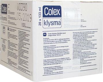 Colex klysma 133 ml 20 stuks beschikbaar voor biedingen