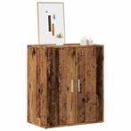 vidaXL Schoenenkast 60x35x70 cm bewerkt hout oud houtkleurig, Verzenden, Nieuw
