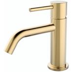 Wiesbaden Style Wastafelkraan - Geborsteld Messing, Doe-het-zelf en Verbouw, Sanitair, Ophalen of Verzenden, Nieuw