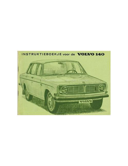 1970 VOLVO 140 INSTRUCTIEBOEKJE NEDERLANDS, Auto diversen, Handleidingen en Instructieboekjes
