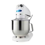 Planeetmenger - 7 L - Tot 2 Kg Deeg - Wit, Witgoed en Apparatuur, Keukenmixers, 4 liter of meer, Verzenden, Nieuw, 3 snelheden of meer