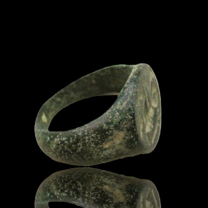 Oud-Romeins Brons ring (Zonder Minimumprijs), Sieraden, Tassen en Uiterlijk, Antieke sieraden