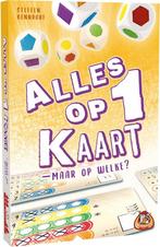 Alles op 1 Kaart | White Goblin Games - Dobbelspellen, Verzenden, Nieuw