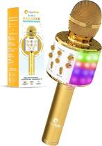 AyeKids 5-in-1 Karaoke Microfoon - Draadloos &amp; Bluetooth, Audio, Tv en Foto, Karaoke-apparatuur, Ophalen of Verzenden, Zo goed als nieuw