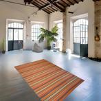 Grote oranje gestreepte - Vloerkleed - 300 cm - 200 cm -, Huis en Inrichting, Nieuw