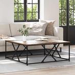 vidaXL Salontafel Oud hout 100 x 100 x 40 cm Bewerkt hout, 100 tot 150 cm, Verzenden, Nieuw, Minder dan 50 cm