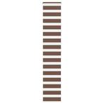 vidaXL Zebra rolgordijn 50x200 cm stofbreedte 45,9cm, Huis en Inrichting, Stoffering | Gordijnen en Lamellen, Verzenden, Nieuw