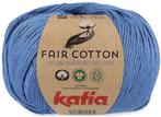 Katia Fair Cotton - 18 jeansblauw - Biologisch Katoengaren, Hobby en Vrije tijd, Breien en Haken, Ophalen of Verzenden, Nieuw