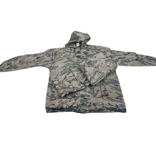 US Air Force regenpak 2-delig, ABU camo, Caravans en Kamperen, Regenkleding, Dames, Heren, Regenpak, Zo goed als nieuw, Ophalen of Verzenden