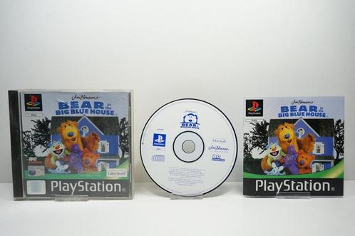 Jim Hensons Bear in the Big Blue House Morgen in huis!, Spelcomputers en Games, Spelcomputers | Sony PlayStation 1, Zo goed als nieuw