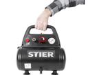 STIER - Compressor MKT 215-8-6 - Olievrij - 230V - 6 Liter -, Verzenden, Nieuw