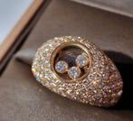 Chopard - Ring - Happy Diamonds - 18 karaat Roségoud Diamant, Sieraden, Tassen en Uiterlijk, Ringen, Nieuw