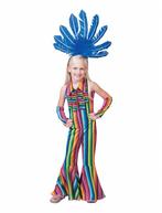 Hippie Jumpsuit Meisje Kostuum, Kleding | Dames, Carnavalskleding en Feestkleding, Ophalen of Verzenden, Nieuw
