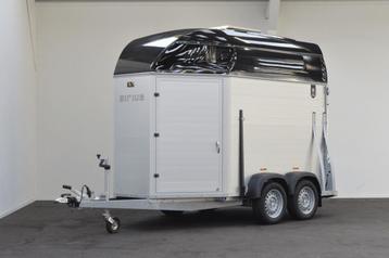 DEMO Sirius S77 twee paards trailer Paardentrailer beschikbaar voor biedingen