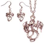 Set - Kinderketting 45cm RVS - Oorbellen Zilverkleurig - Han, Ophalen of Verzenden, Nieuw