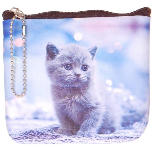 Kleine portemonnee poes NIEUW, Sieraden, Tassen en Uiterlijk, Portemonnees, Zwart, Nieuw, Ophalen of Verzenden