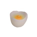 1x Witte eieren kaarsjes 5 cm - Paasdecoratie, Nieuw, Verzenden