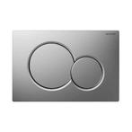Geberit Sigma-01 drukplaat mat-chroom, Nieuw