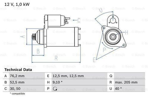 Startmotor / Starter SEAT CORDOBA (1.6,1.2,1.2 12V,1.4 16..., Auto-onderdelen, Motor en Toebehoren, Nieuw, Ophalen of Verzenden