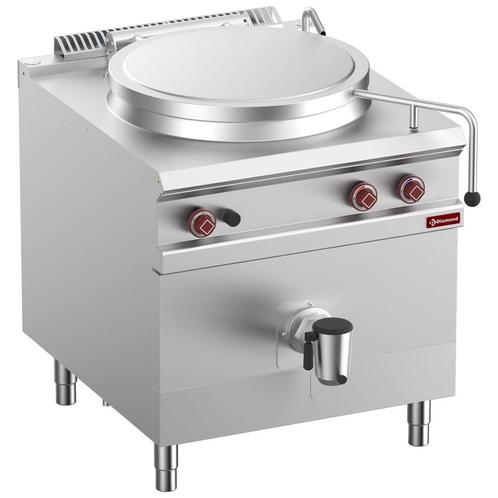 Gaskookketel Direkte Verwarming, 150 Liter, Op Meubel, Zakelijke goederen, Horeca | Keukenapparatuur, Nieuw in verpakking, Ophalen of Verzenden
