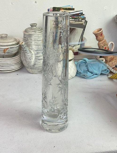 Josef Svarc - Vaas - Kristal, Antiek en Kunst, Antiek | Glas en Kristal
