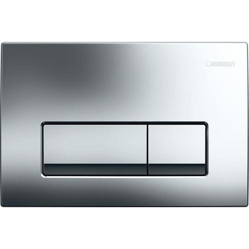 Drukplaat Geberit Delta 50 Mechanisch Frontbediening Chroom, Doe-het-zelf en Verbouw, Sanitair, Overige typen, Nieuw, Chroom, Ophalen of Verzenden