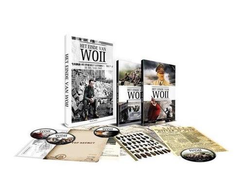 Het einde van WOII box boek met 5 dvds - DVD, Cd's en Dvd's, Dvd's | Documentaire en Educatief, Verzenden