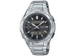Casio Radio Controlled WVA-M650D-1AER Herenhorloge - 44 mm, Verzenden, Zo goed als nieuw
