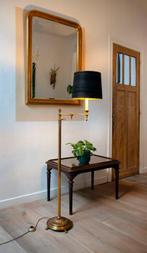 JF.J - Swingarm vloerlamp - Verguld messing, Antiek en Kunst