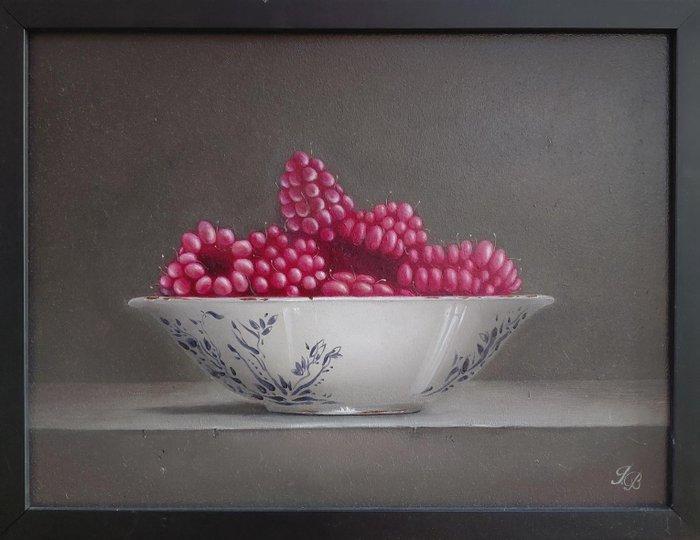 Ignace Bauwens - Bessen, Antiek en Kunst, Kunst | Schilderijen | Modern