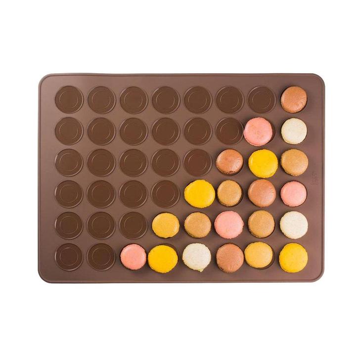 BrandNewCake Siliconen Bakmat Macarons 30x40cm / 48 macarons, Hobby en Vrije tijd, Taarten en Cupcakes maken, Nieuw, Verzenden