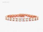Tennisarmband rose briljant - €2.000,-, Ophalen