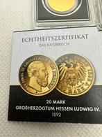 Duitsland. Medal ND 20 +20 Mark , oro (.999) (2 bars), Postzegels en Munten, Munten | Europa | Niet-Euromunten
