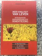 Meer kwaliteit van leven (dementie), Boeken, Gelezen, Dr. Rose-Marie, dr. Jos Schols en dr. Philip Scheltens, Verzenden, Overige onderwerpen