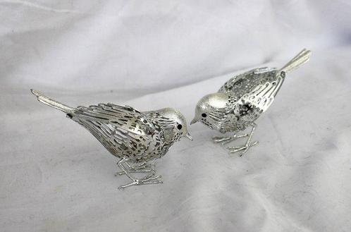 Christofle - Beeld, Fauvette - 3 in - Verzilverd, Antiek en Kunst, Antiek | Meubels | Tafels