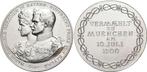 Ar-medaille 1900 Bayern Rupprecht, Kronprinz 1869 +1955, Postzegels en Munten, Verzenden
