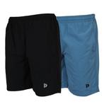 Donnay Donnay Heren - 2-Pack - Korte sportbroek Ian - Zwart, Kleding | Heren, Broeken en Pantalons, Verzenden, Nieuw