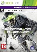 Xbox 360 Tom Clancys Splinter Cell: Blacklist, Spelcomputers en Games, Games | Xbox 360, Verzenden, Zo goed als nieuw