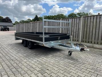Henra plateauwagen | 401x185 cm - 2700 kg | Black Label!