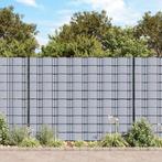 vidaXL Tuinscherm 70x0,19 m PVC lichtgrijs, Tuin en Terras, Schuttingen, Verzenden, Nieuw, Kunststof, Minder dan 1 meter