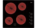 Whirlpool AKM 9010 NE - Keramische Kookplaat 4-pits 6200W -, Witgoed en Apparatuur, Kookplaten, Verzenden, Zo goed als nieuw