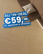 Plak pvc Visgraat naturel eiken |  Belakos Portico Visgraat, Huis en Inrichting, Stoffering | Vloerbedekking, Ophalen, Nieuw