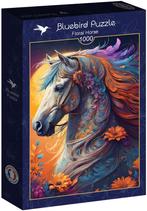 Floral Horse Puzzel (1000 stukjes) | Bluebird Puzzle -, Hobby en Vrije tijd, Denksport en Puzzels, Verzenden, Nieuw