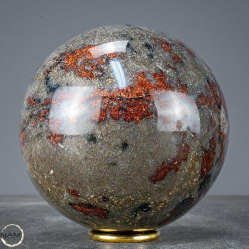 Natuurlijke zeldzame rode aventurijn Gebied- 2411.12 g, Verzamelen, Mineralen en Fossielen