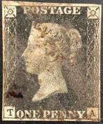 Groot-Brittannië 1840/1840 - Queen Victoria 1d . 4 Mgns., Postzegels en Munten, Postzegels | Europa | UK, Gestempeld